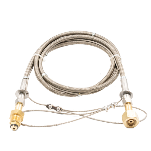 COBRA Pipeline System 2.5m - Oxygen High Pressure Hose for Cylinder to Manifold Connection