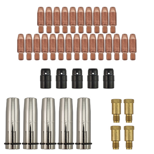 0.9mm Kemppi MIG Consumable Kit - PMT27 32 30W MMT27 32 30W - 39 Piece Combo
