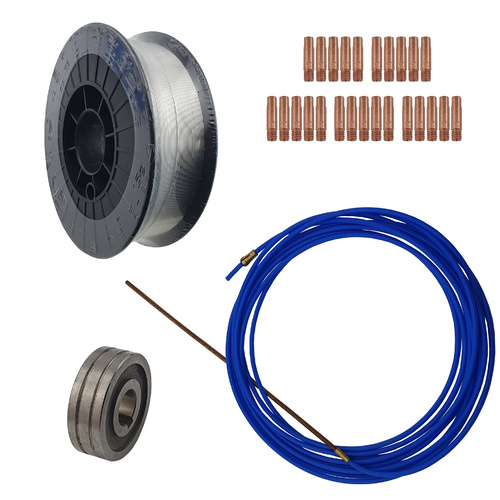 0.8mm - Aluminium MIG Roller Conversion Kit for 3-4m Torch to suit 175 | 182 | 150